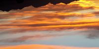 Sunset at Wilderness Heights, 17 April 2021.