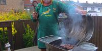 …and in England ..we still love the Bokke…on game day❗ Image: Len Tomlinson
