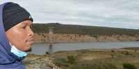 For the past six years, Impofu dam caretaker Freddie Leander has watched dam levels drop further and further. (Photo: Deon Ferreira)