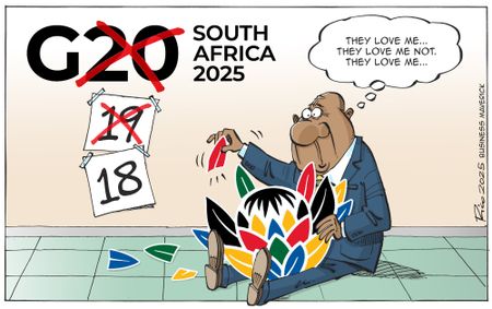 Counting petals and partners - G20