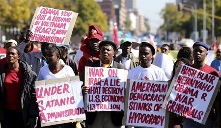 SA’s “Nobama” protests: broad but confused