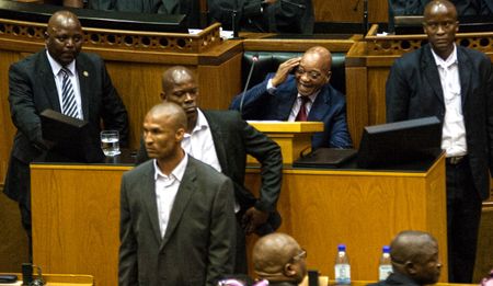 Yes, South Africa spends as much on VIP protection & security as on land reform