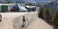 Refugee camp on Samos (photo Mike Mills)