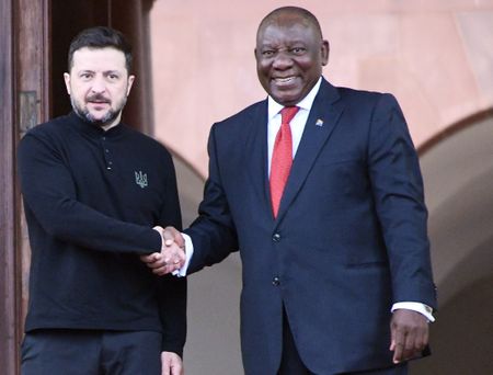 Zelensky curtails visit to SA after massive Russian attack on Kyiv