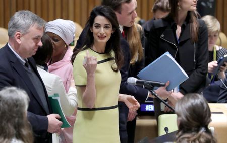 Cement giant in crosshairs: Amal Clooney seeks US justice for Yazidis brutalised by Isis