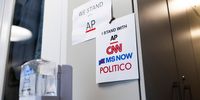 President Trump Bans CNN, MS NOW And Politico Journalists From White House