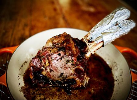 What’s cooking today: Prime rib of beef with thyme butter