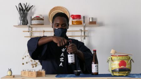 Sip local sake with Cape Malay cookies