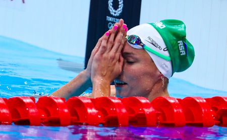 South Africa's Schoenmaker upstages favourites and sets record in 100m breaststroke heats