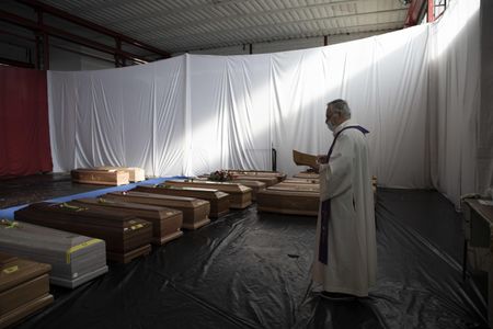 Italy's daily coronavirus death toll hits one-week low