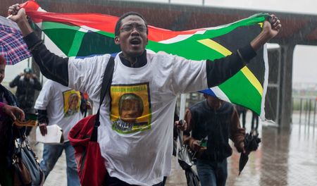 Mandela memorial, in photos