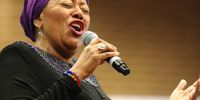 Sibongile Khumalo performs in Soweto in 2020. (Photo: Fani Mahuntsi / Gallo Images)
