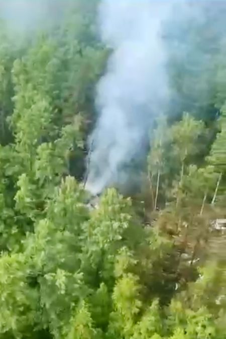 Passenger plane crashes in Russia's far east, nearly 50 people on board feared dead