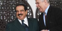 Bahrain’s King Hamad and Britain's Prince Andrew laugh at the Royal Windsor Horse Show in May 2017. (Photo: EPA / Facundo Arrizabalaga)