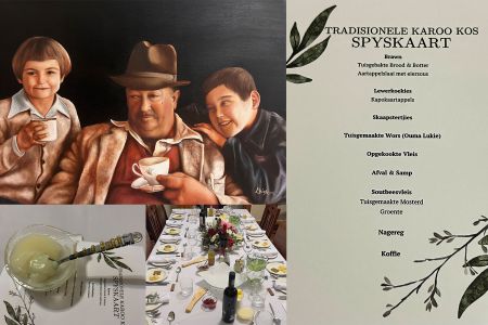 A true Karoo repast, from lewerkoekies to Japie se gunsteling