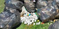 Some of the numerous canisters of expired or discarded prescription medicines found on the Wild Coast over the last 10 days near the Mtentu river. (Photo: Cromwell Sonjica)
