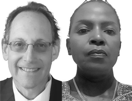 Michael Gering and Grace Rapholo