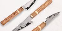One of these is the pairing knife charcutier Richard Bosman now owns. (Photo: Sebastian Nico)<br>
