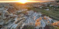 Sunset with Hangklip in the background. Photographer: Daniel Erasmus<br>