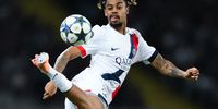 Bradley Barcola of Paris Saint-Germain controls the ball during the UEFA Champions League 2025/26 League Phase MD2 match between FC Barcelona and Paris Saint-Germain at Estadi Olimpic Lluis Companys on October 01, 2025 in Barcelona, Spain. (Photo by David Ramos/Getty Images)