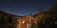 In an amphitheatre of rock, one of the mountain cottages at this national park just outside Cradock. Image: Chris Marais