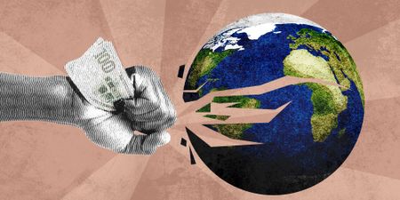 SA mirrors the new world disorder, where might is right and the weak are crushed underfoot