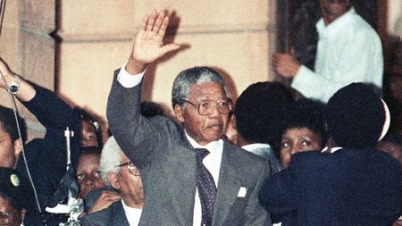 The moment Mandela was back among us