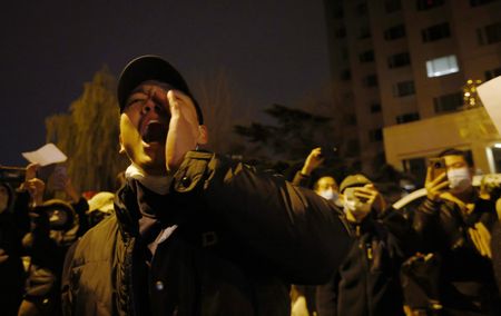 China's protests over lockdowns spread to campuses and communities abroad