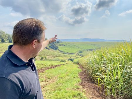 Taking cane over the line at Sugar Baron