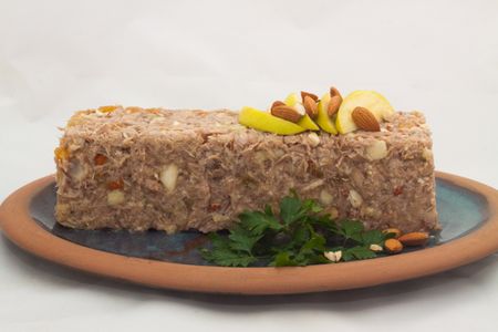 Turkey Terrine with a Spiced Cranberry Relish