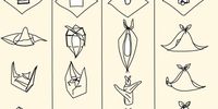 Examples of Furoshiki wrapping. (Photo: Supplied)