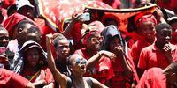 Economic Freedom Fighter’s supporters came in numbers at the party's Siyabonga Rally held at the Moses Mabhida People’s Park in Durban on 8 January 2022. (Photo: Phumlani Thabethe)