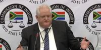 Screenshot: Angelo Agrizzi, former Bosasa chief operations officerm testifies at the Zondo Commission of Inquiry into State Capture, 16 January 2019. eNCA livestream/Youtube