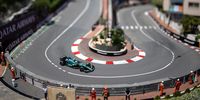 A picture taken with a tilt-shift lens shows Spanish Formula One driver Fernando Alonso of Aston Martin in action during the first practice session for the Formula One Grand Prix of Monaco at the Circuit de Monaco in Monte Carlo, Monaco, 26 May 2023. The Formula One Grand of Monaco takes place on 28 May 2023.  EPA-EFE/CHRISTIAN BRUNA Picture taken with a tilt-shift lens