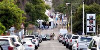 All Klein Karoo National Arts Festival (KKNK)  performance spaces were cordoned off to control access and ensure compliance with Covid-19 safety regulations.<br>(Photo: Ashraf Hendricks)