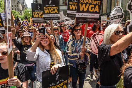 Actors go on strike in new blow to struggling Hollywood studios