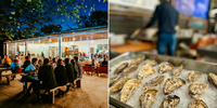 Tables and couches on the big stoep are the favourite ‘kuiering’ spot. (Photo: Lourensford Market) Fresh oysters are a winter favourite and are available throughout the season. (Photo: Lourensford Market) <br>