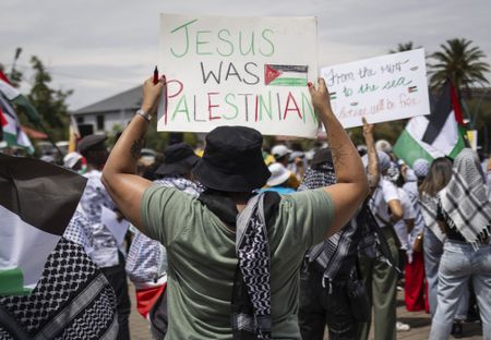 Joburg march for 'International Day of Solidarity with the Palestinian People', and more from around the world