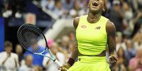 Coco Gauff of the United States celebrates after defeating Laura Siegemund of Germany during their first round match at the US Open Tennis Championships at the USTA National Tennis Center in Flushing Meadows, New York, USA, 28 August 2023. The US Open runs from 28 August through 10 September.  EPA-EFE/CJ GUNTHER
