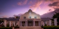 Before sunrise in  Franschhoek</p>
<p>CREDIT: Andrew Harvard 