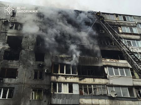 Ukraine drone debris sparks fire at Russia's Slavyansk refinery, authorities say