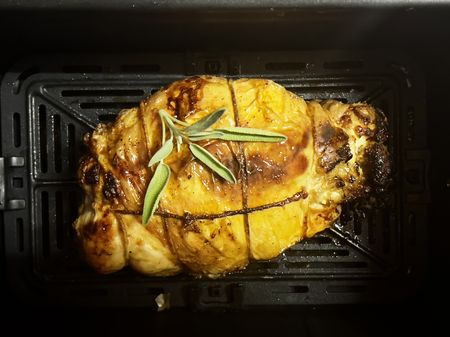 AirFryday: Crown of chicken with sage and onion stuffing