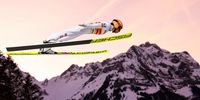 Stefan Kraft of Austria competes during the men's FIS Ski Jumping World Cup competition at the Gross-Titlis Schanze in Engelberg, Switzerland, 17 December 2023.  EPA-EFE/PHILIPP SCHMIDLI