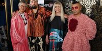 Dame Prue Leith, Vin, Jo Wood and Omi attend the premiere of the VIN + OMI's "Kepler 62F" which marks the designers' 20th anniversary at The Other House on April 02, 2024 in London, England. (Photo by Jeff Spicer/Getty Images)