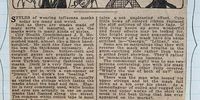 A 1918 clipping from a Seattle newspaper. Image: Elizabeth Weisse via USA Today