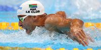 TOKYO, JAPAN - JULY 26: Chad le Clos of Team South Africa competes in heat five of the Men's 200m Butterfly on day three of the Tokyo 2020 Olympic Games at Tokyo Aquatics Centre on July 26, 2021 in Tokyo, Japan. (Photo by Maddie Meyer/Getty Images)