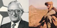 Lord Carrington at Nato and Fullerton in Afghanistan (Photos: Nato, Supplied)