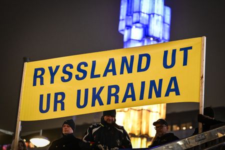 European leaders in Kyiv to mark three years of war, but top US officials stay away