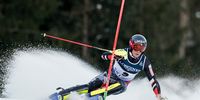 Marco Pfiffner of Liechtenstein in action during the Slalom portion of the Men's Alpine Combined event at the FIS Alpine Skiing World Championships in Courchevel, France, 07 February 2023.  EPA-EFE/GUILLAUME HORCAJUELO