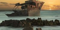 Shipwreck at Cape Aghulas. Photographer: Fabiola Geeven
